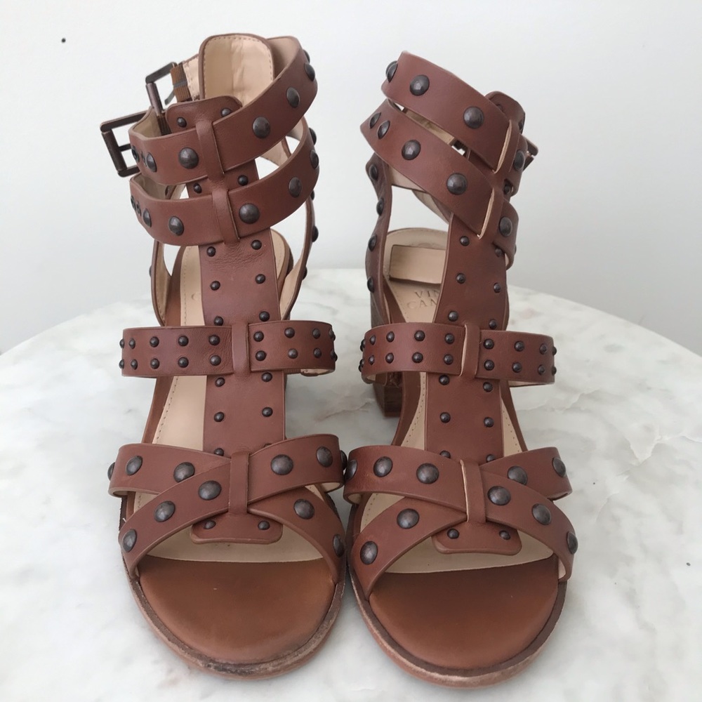 Vince Camuto Leather Gladiator Sandal size 6.5